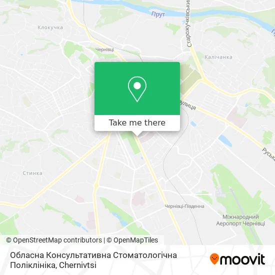 Обласна Консультативна Стоматологічна Поліклініка map