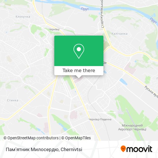 Пам'ятник Милосердю map