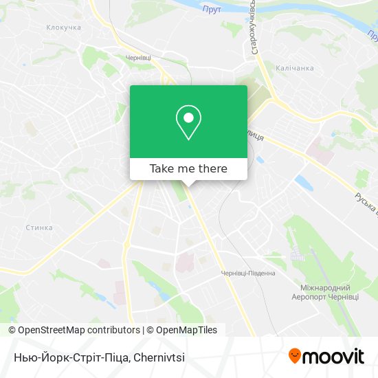 Нью-Йорк-Стріт-Піца map