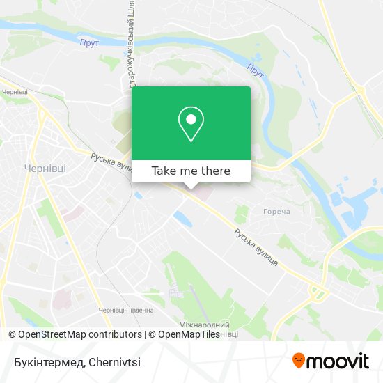 Букінтермед map