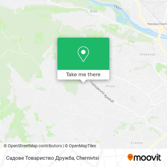Садове Товариство Дружба map