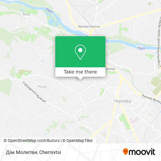 Дім Молитви map