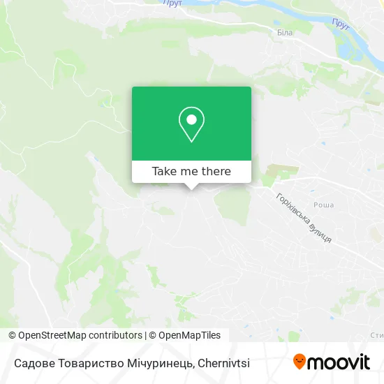 Садове Товариство Мічуринець map
