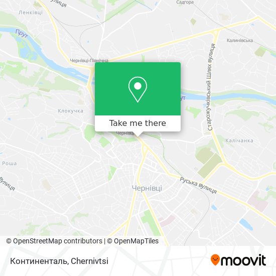 Континенталь map
