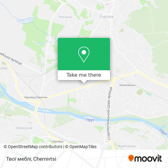 Твої меблі map