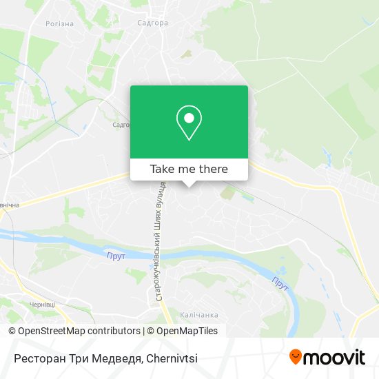 Ресторан Три Медведя map