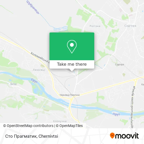 Карта Сто Прагматик
