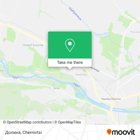 Карта Долина
