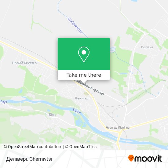 Делівері map