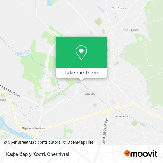 Кафе-бар у Кості map