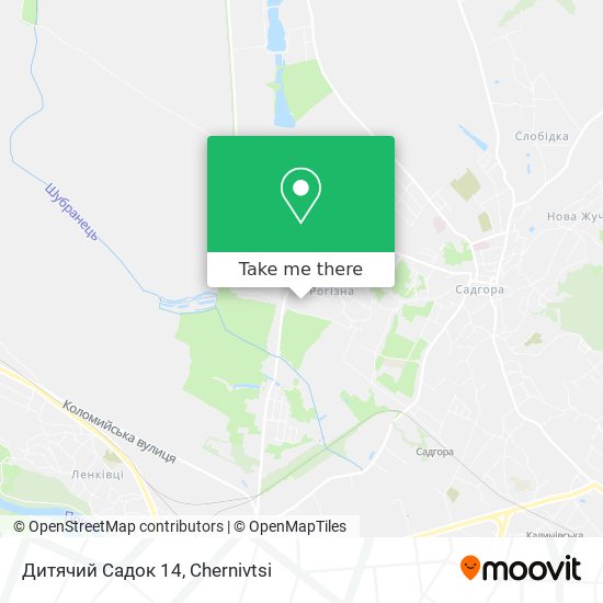 Дитячий Садок 14 map