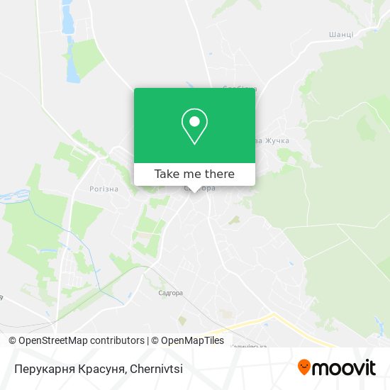 Перукарня Красуня map