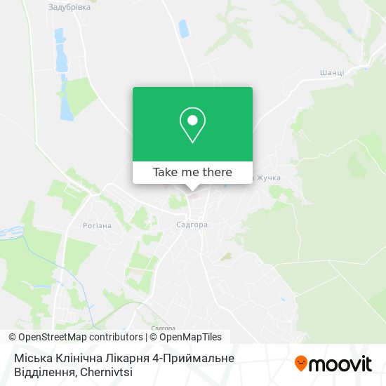 Міська Клінічна Лікарня 4-Приймальне Відділення map