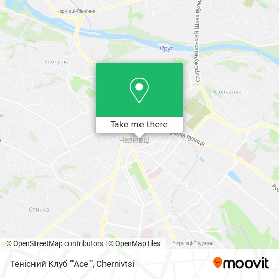 Тенісний Клуб ""Ace"" map