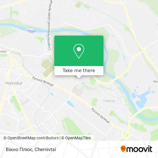 Вікно Плюс map