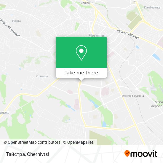 Тайстра map