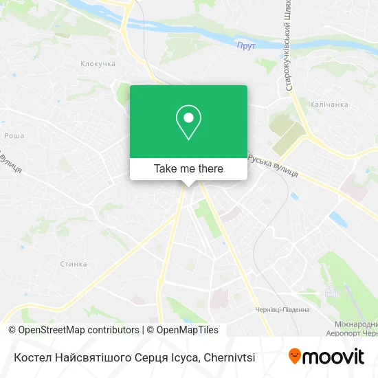 Костел Найсвятішого Серця Ісуса map