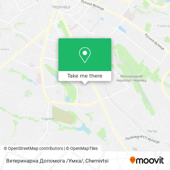 Ветеринарна Допомога /Умка/ map