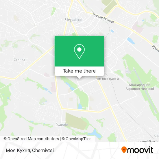 Карта Моя Кухня