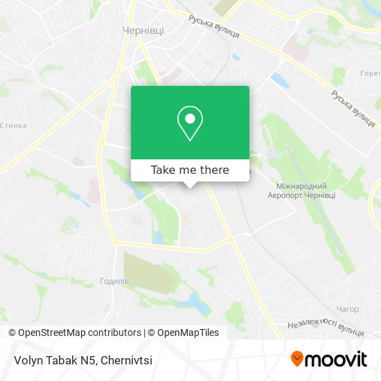 Карта Volyn Tabak N5
