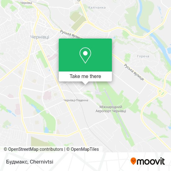 Карта Будмакс