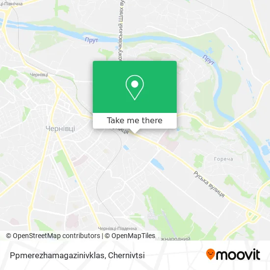Карта Ppmerezhamagazinivklas