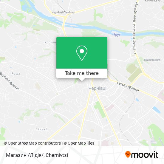 Магазин /Лідія/ map