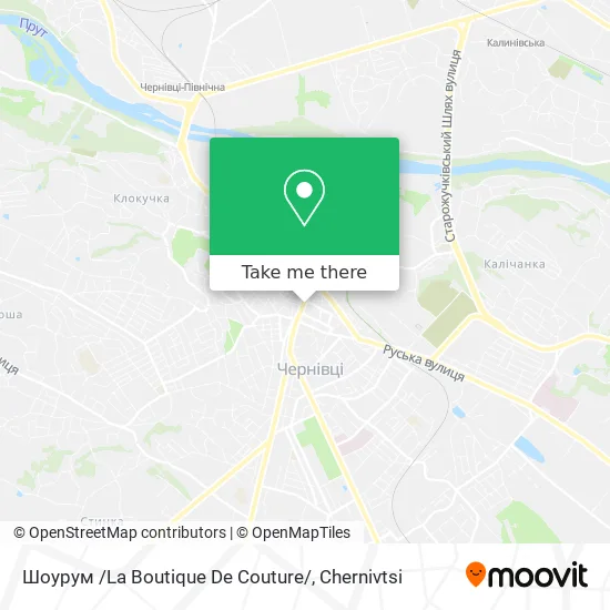 Карта Шоурум /La Boutique De Couture/