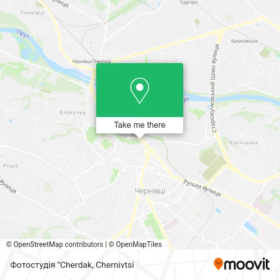 Карта Фотостудія ''Cherdak