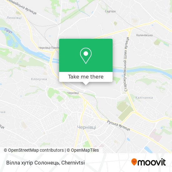 Вілла хутір Солонець map