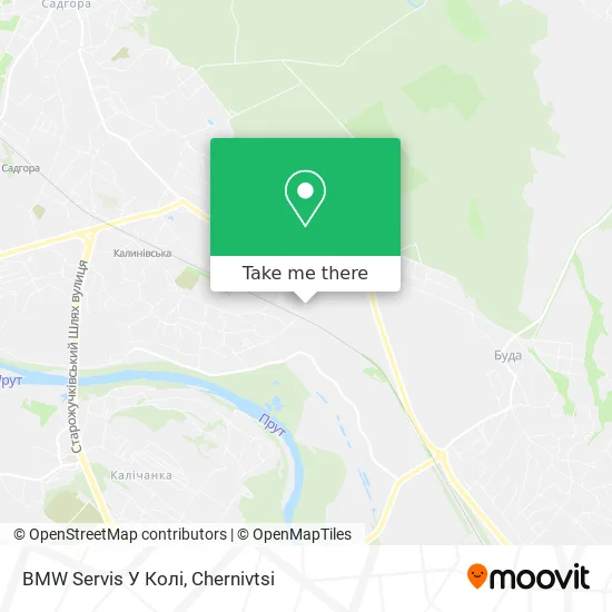 Карта BMW Servis У Колі