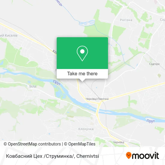 Карта Ковбасний Цех /Струминка/