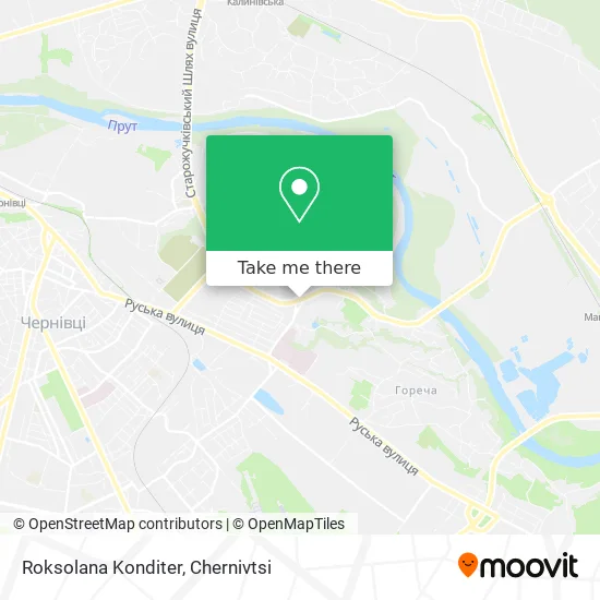 Карта Roksolana Konditer