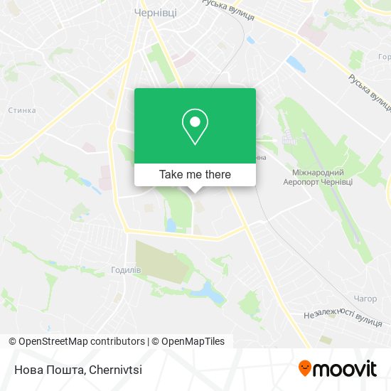 Нова Пошта map
