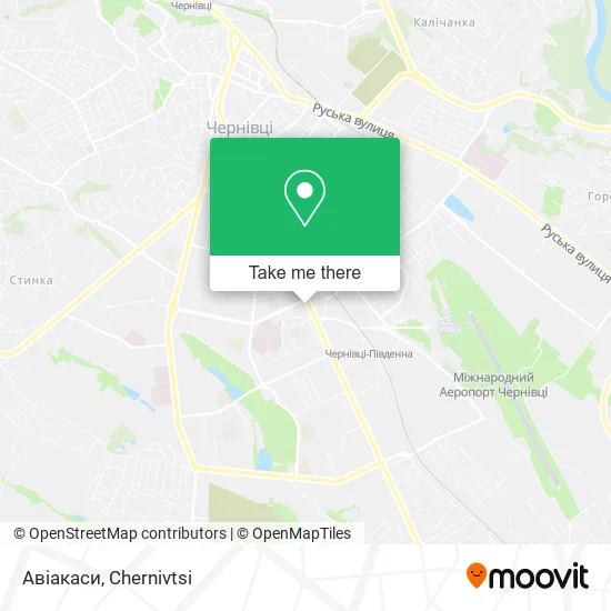 Карта Авіакаси