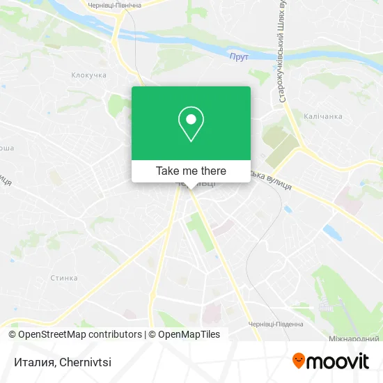 Италия map