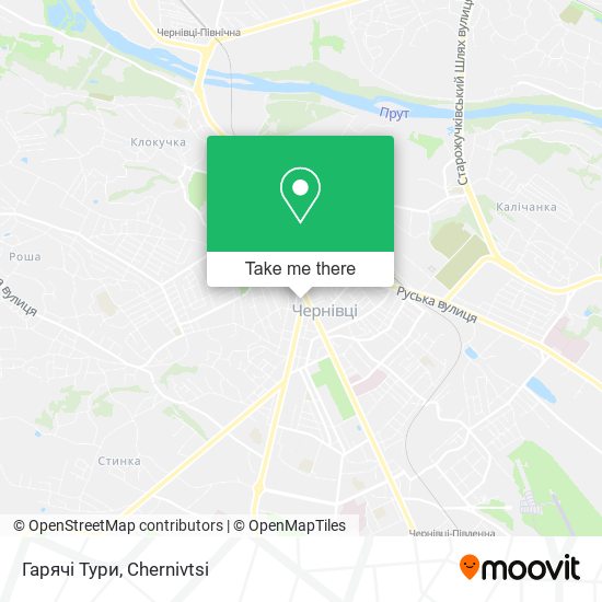 Гарячі Тури map