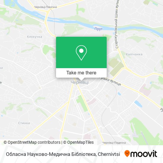 Карта Обласна Науково-Медична Бібліотека