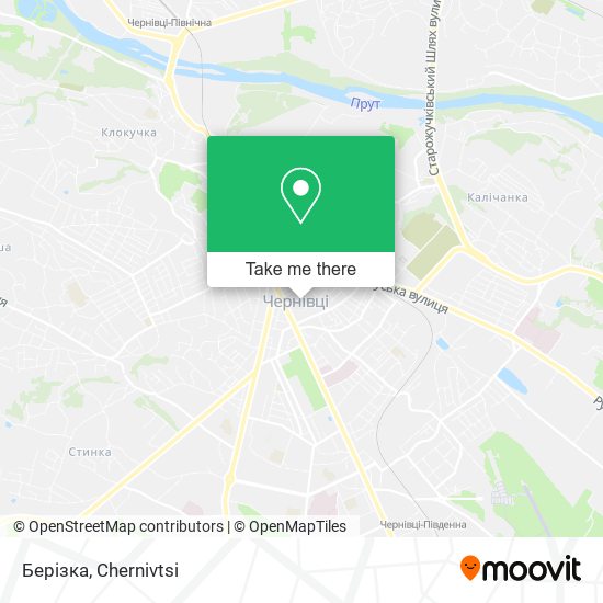 Берізка map