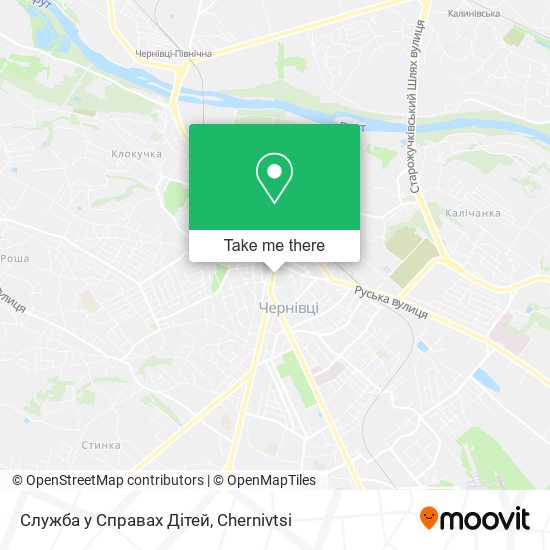 Служба у Справах Дітей map