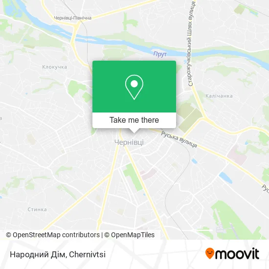 Карта Народний Дім