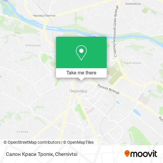 Салон Краси Тропік map