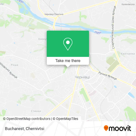 Карта Bucharest