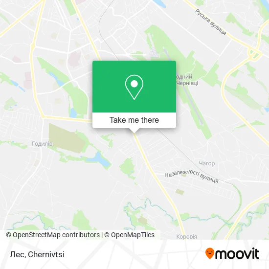 Карта Лес
