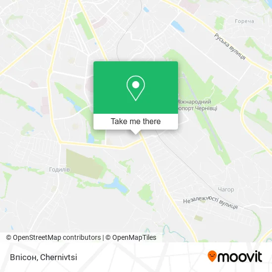 Карта Впісон