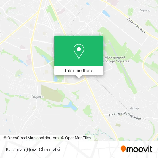 Карта Карішин Дом