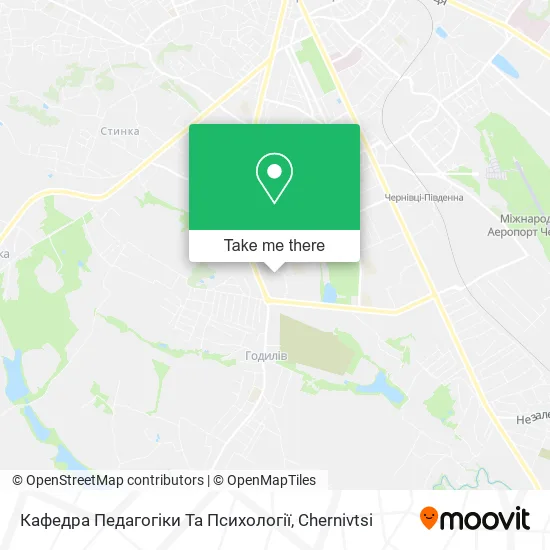 Кафедра Педагогіки Та Психології map