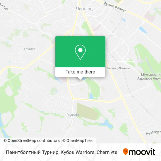 Пейнтболтный Турнир, Кубок Warriors map
