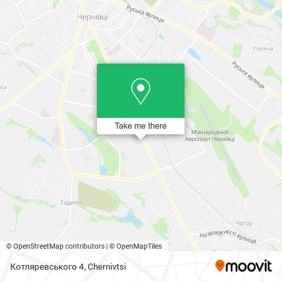 Котляревського 4 map