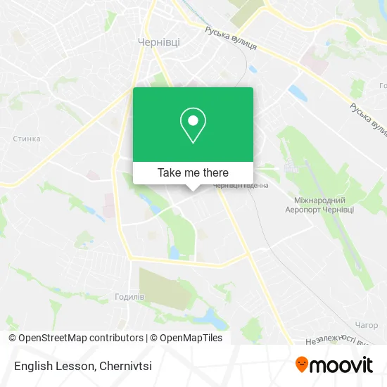 English Lesson map